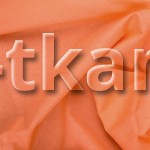 Бязь г/к - Оранж (цвет пастельно-оранжевый, 100% хлопок, ширина 150 см)